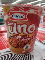 para UNO Espirales Bolognesa