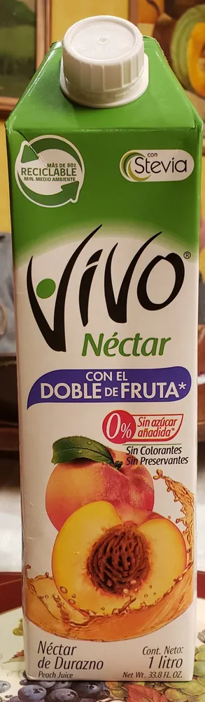 Vivo nectar durazno