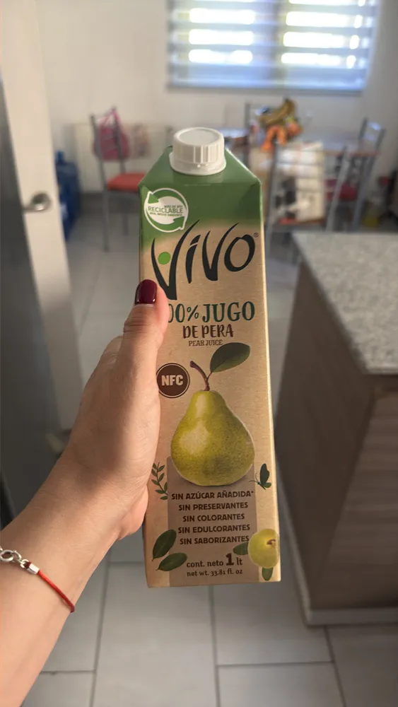 100% JUGO DE PERA
