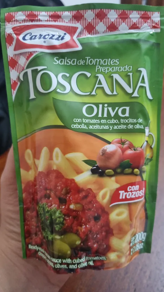 Salsa de Tomates Preparada Toscana Oliva