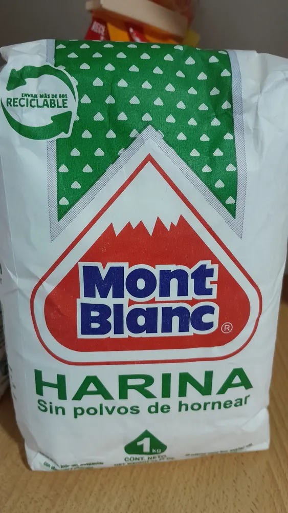 Harina Sin Polvos de Hornear
