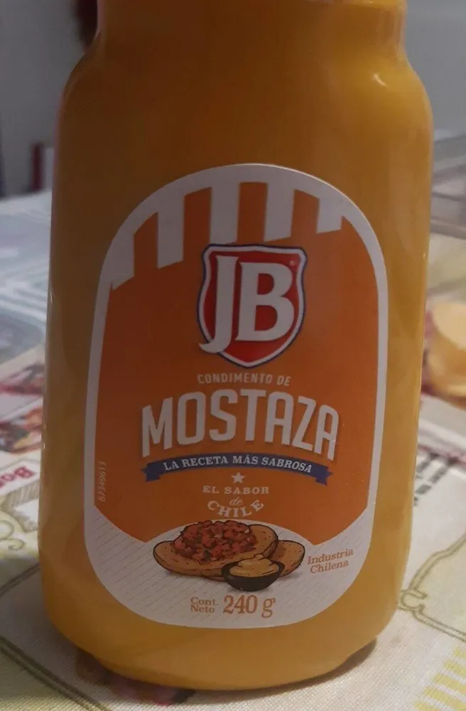 Condimento de mostaza