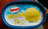 Savory helado de leche sabor vainilla con sucralosa