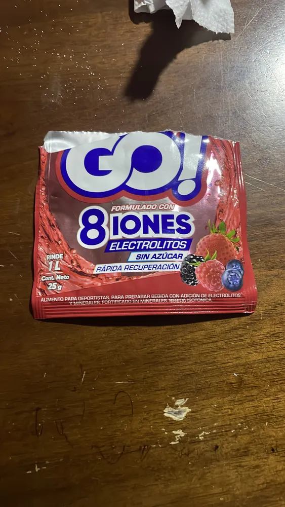 GO! 8 IONES ELECTROLITOS