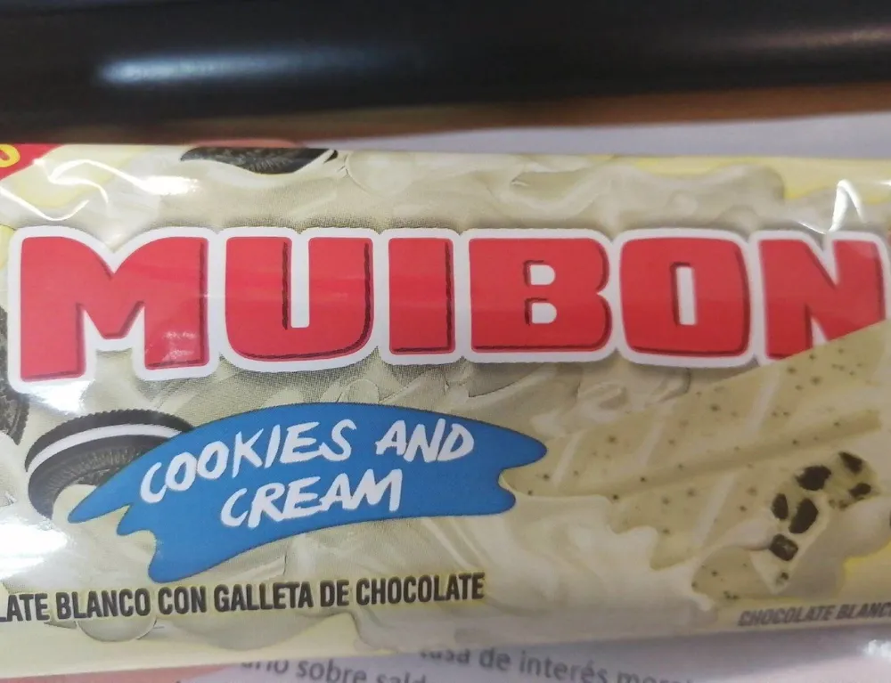 Muibon, cookies and cream