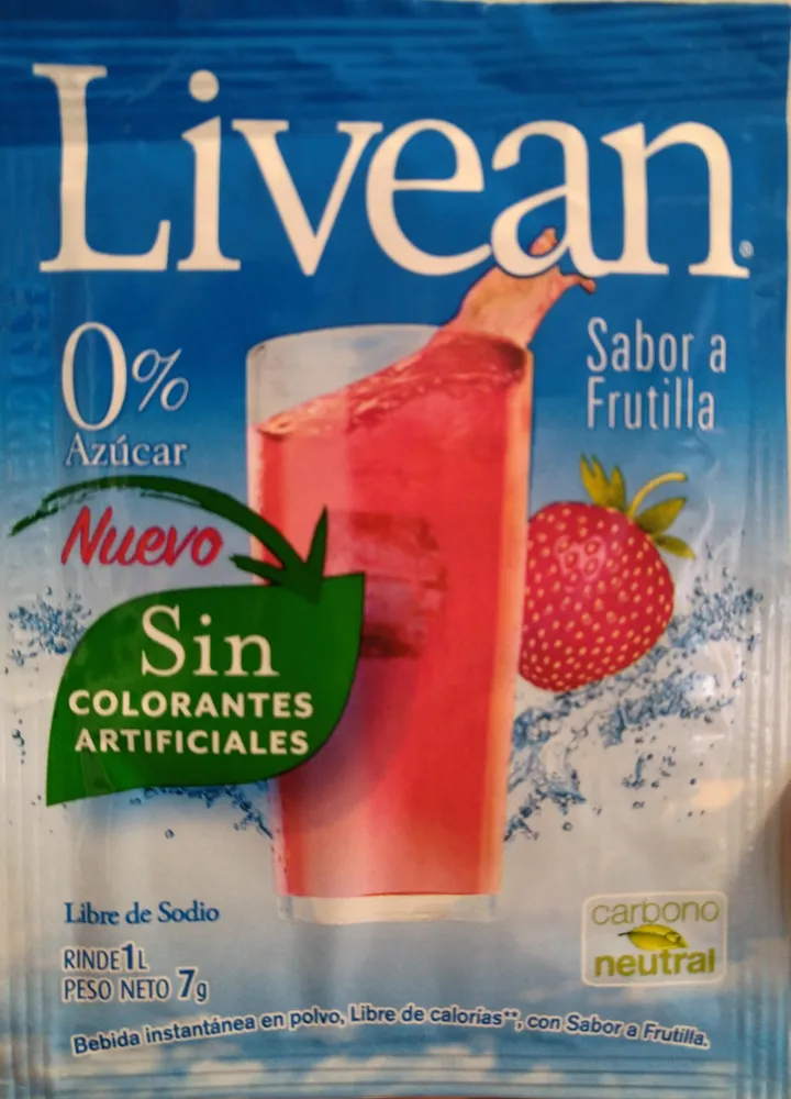 Livean sabor a Frutilla