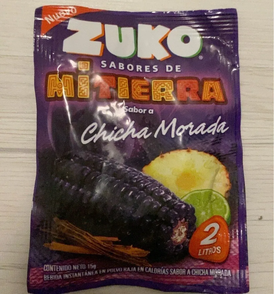 Sabor a chicha morada