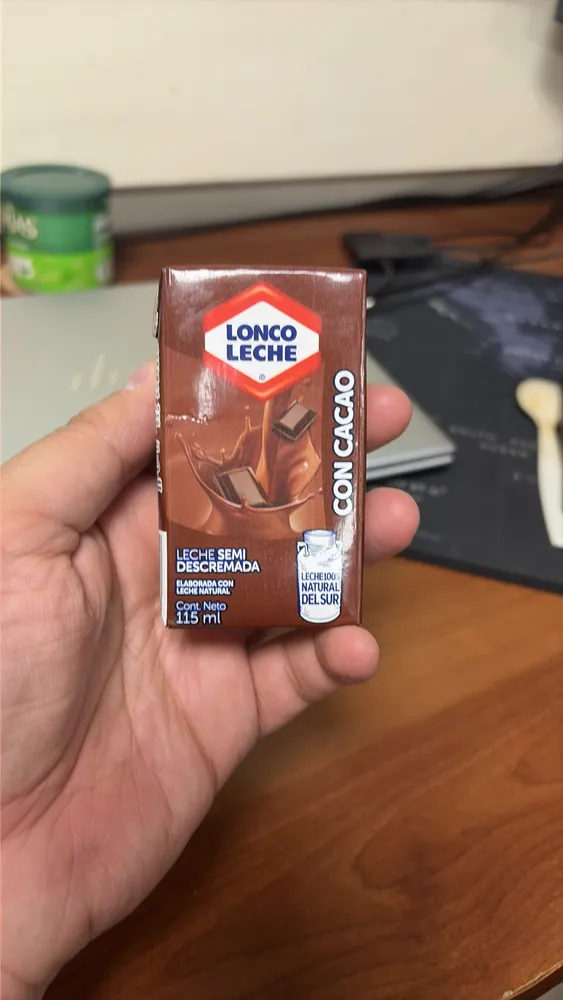LECHE SEMI DESCREMADA CON CACAO