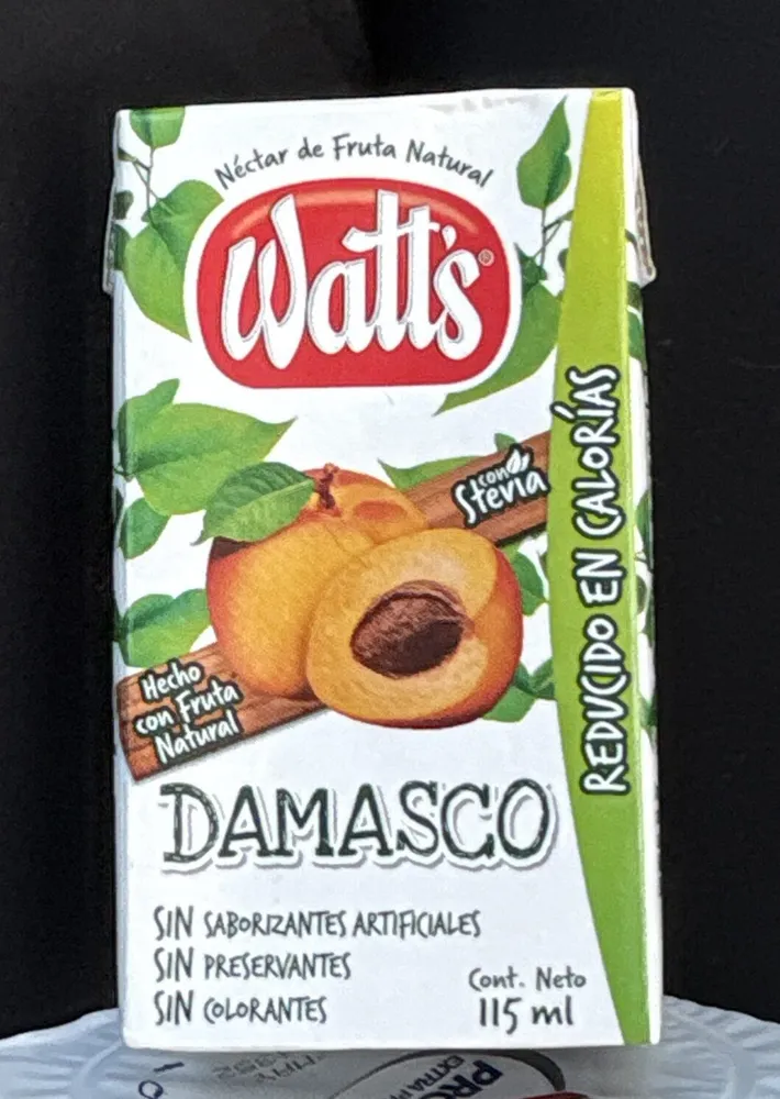 Jugo de Damasco Reducido en Calorías
