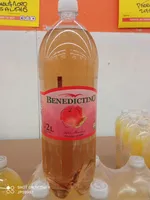 Agua Benedictino sin gas sabor manzana