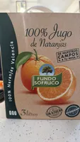 100% Jugo de Naranjas