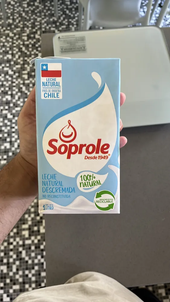 Leche Natural Descremada No Reconstituida