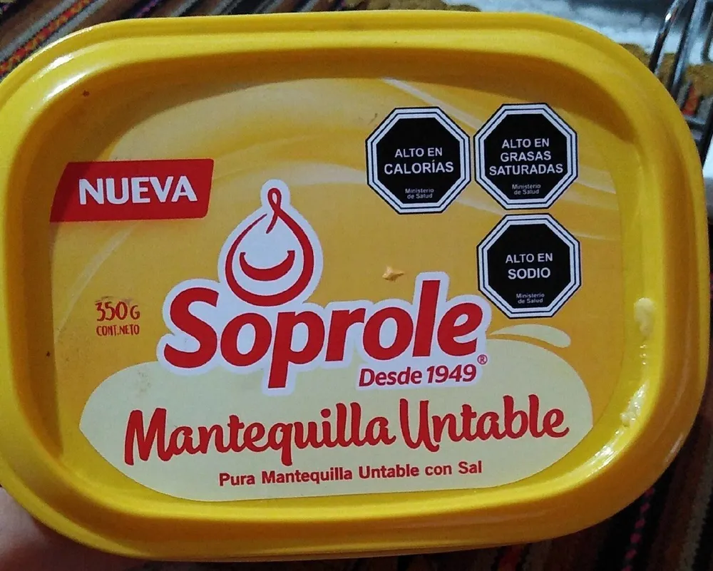Mantequilla untable con sal