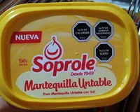 Mantequilla untable con sal