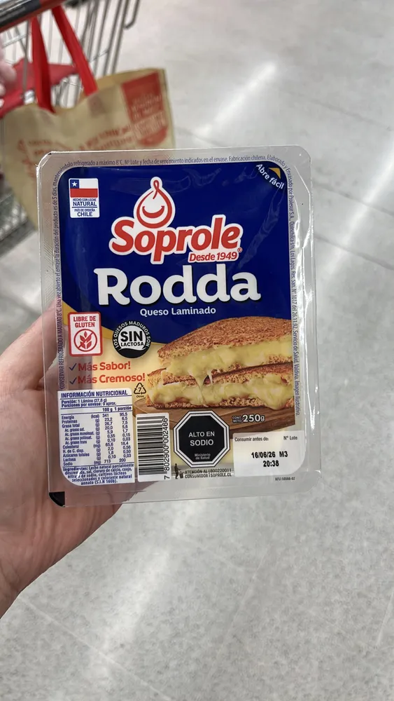 Rodda Queso Laminado