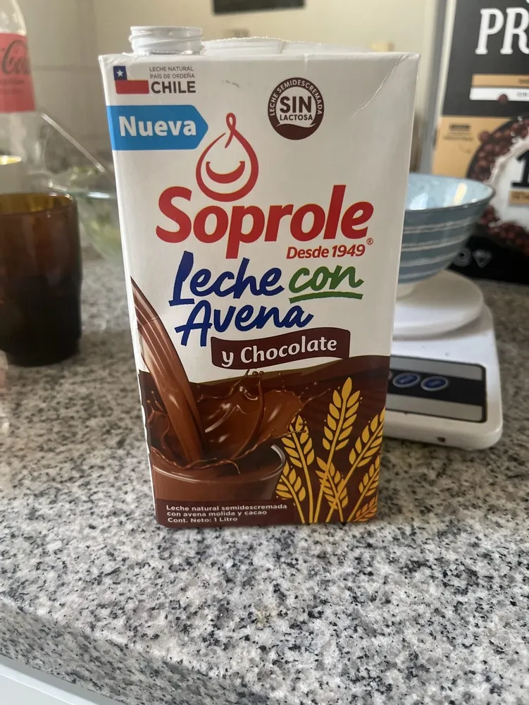 Leche con Avena y Chocolate
