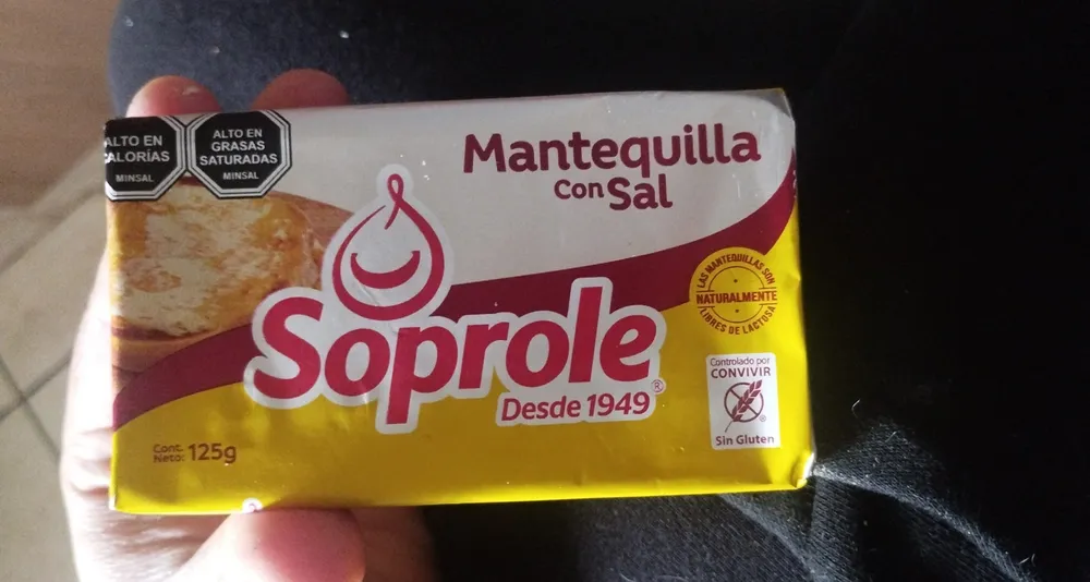 Mantequilla con sal