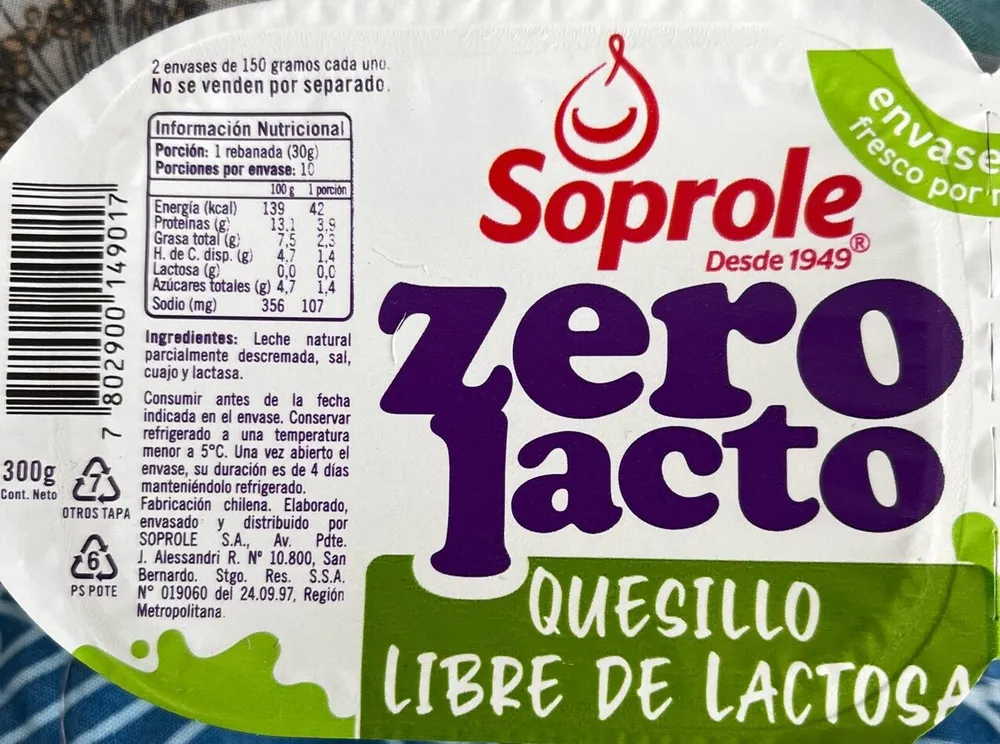 Quesillo Cero Lacto