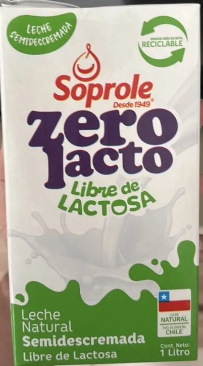 Leche semidesnatada