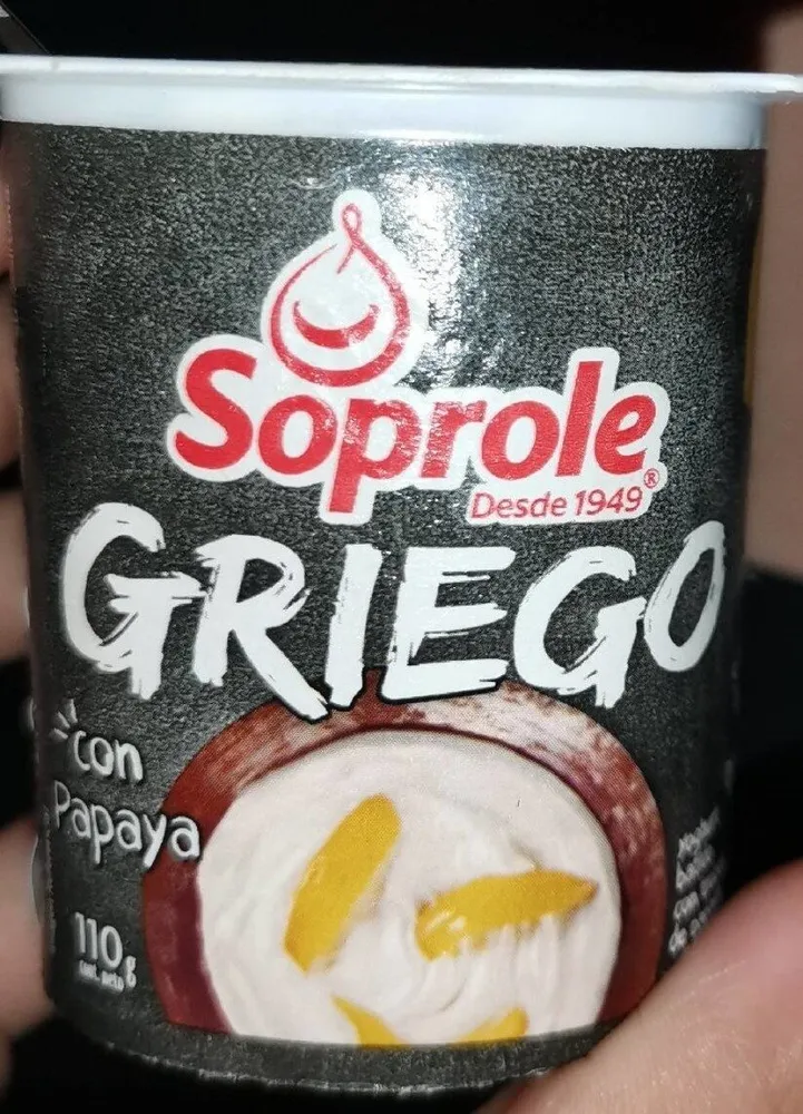 Griego con papaya