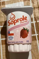 Yoghurt batido sabor frutilla