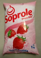 Yoghurt batido sabor frutilla