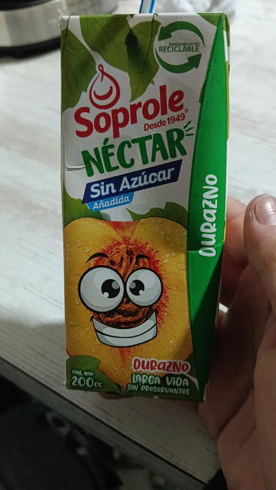 Néctar Sin Azúcar Añadida Durazno