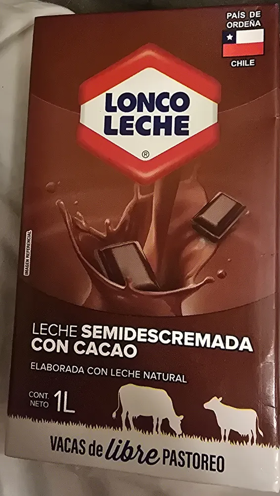 Leche Semidescremada con Cacao