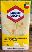 Leche Semidescremada con Platano