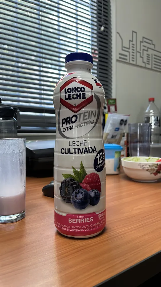 Protein Extra Proteína Leche Cultivada Sabor Berries