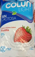 Yogurt batido sin lactosa