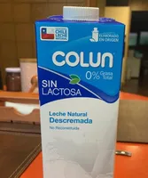 Leche descremada sin lactosa
