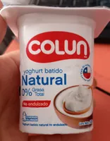 yogurt natural  colun