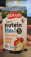 Yoghurt Protein Plus! sabor Frutilla Plátano