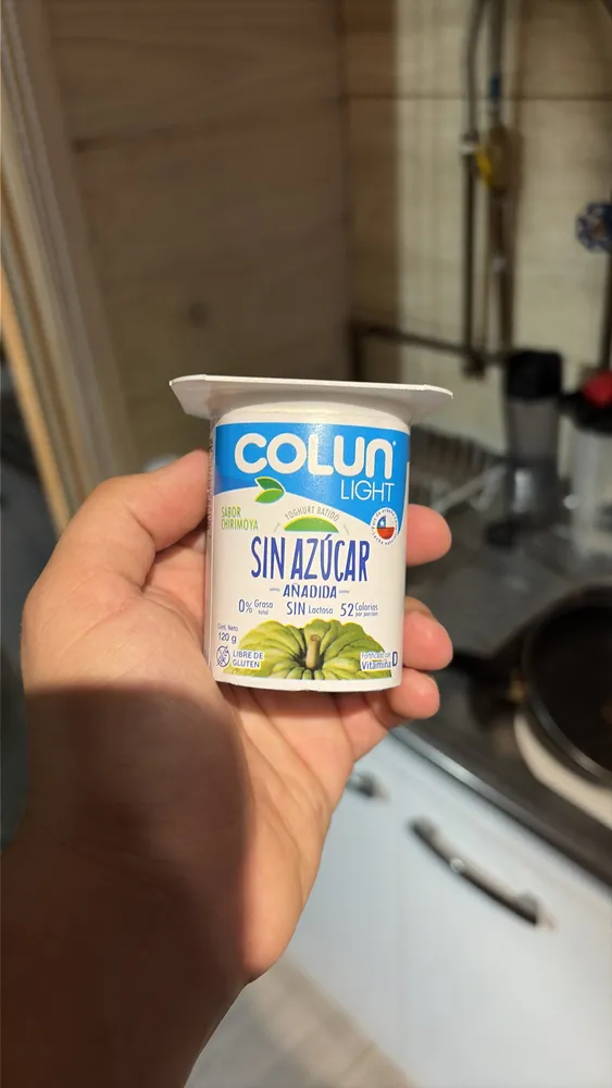 Yoghurt Batido Sabor Chirimoya Sin Azúcar Añadida