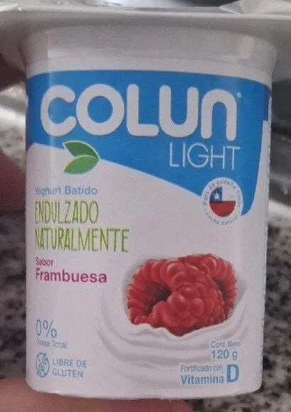 Yoghurt Batido Endulzado Naturalmente Sabor Frambuesa