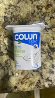 COLUN LIGHT Yoghurt Batido ENDULZADO NATURALMENTE Natural Endulzado
