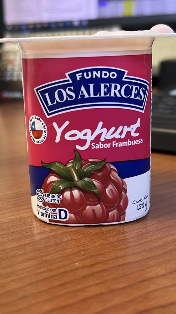 Yoghurt Sabor Frambuesa
