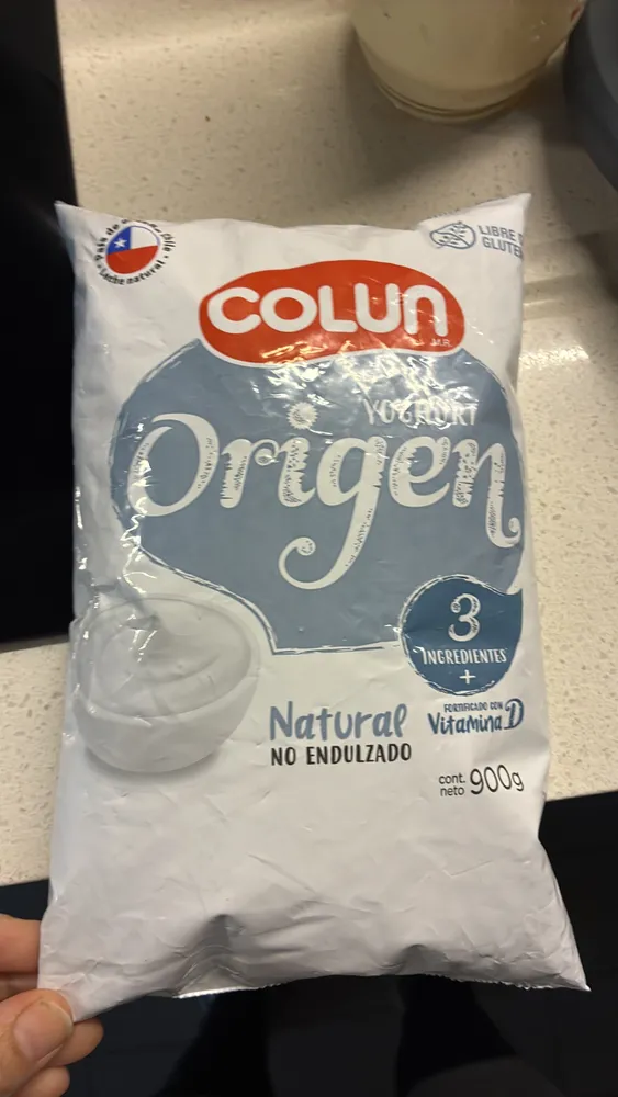 Yogurt Origen Natural No Endulzado