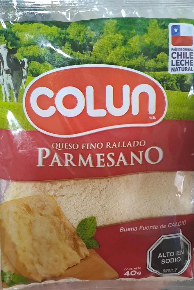 queso rallado parmesano