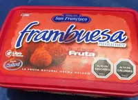 helado frambuesa sherbet