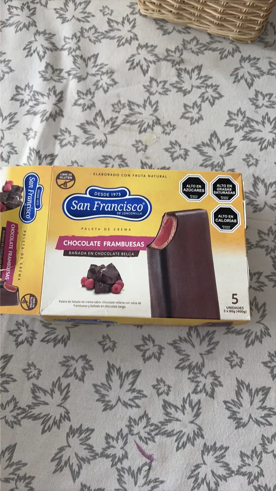 Chocolate Frambuesas