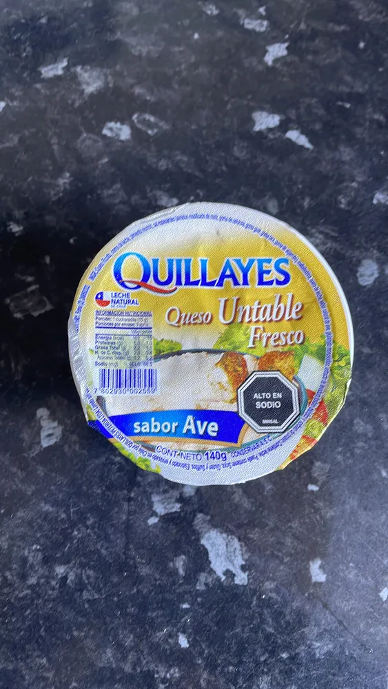 Queso Untable Fresco sabor Ave