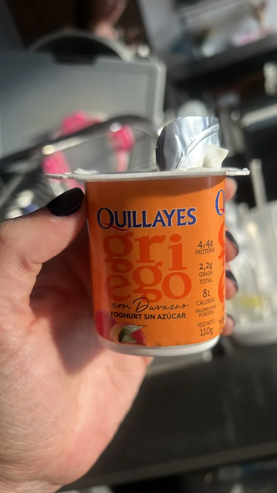 Griego con Durazno Yoghurt Sin Azúcar