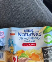 NatuNes Carne, Fideos y Verduras PICADO