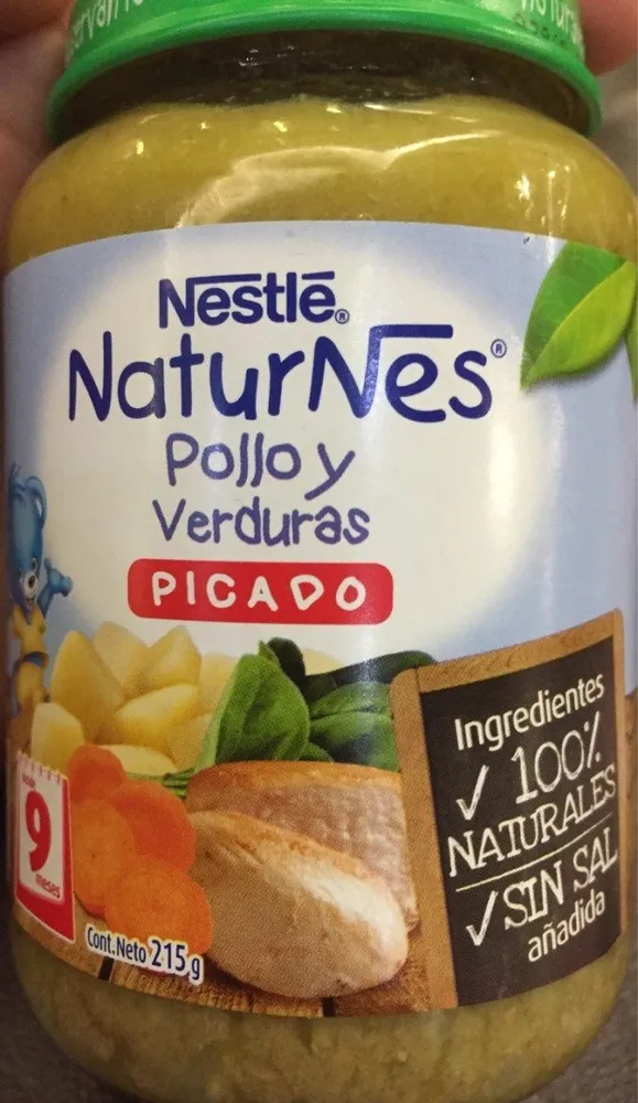 Naturnes Pollo y Verduras