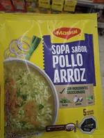 Sopa sabor Pollo con Arroz