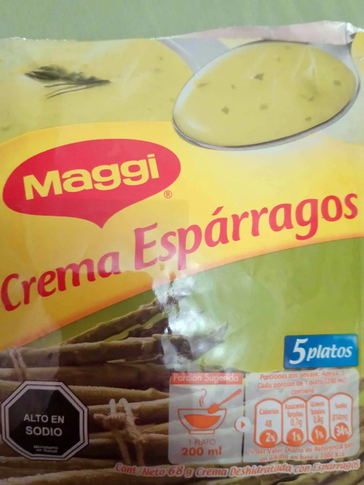 Crema Espárragos