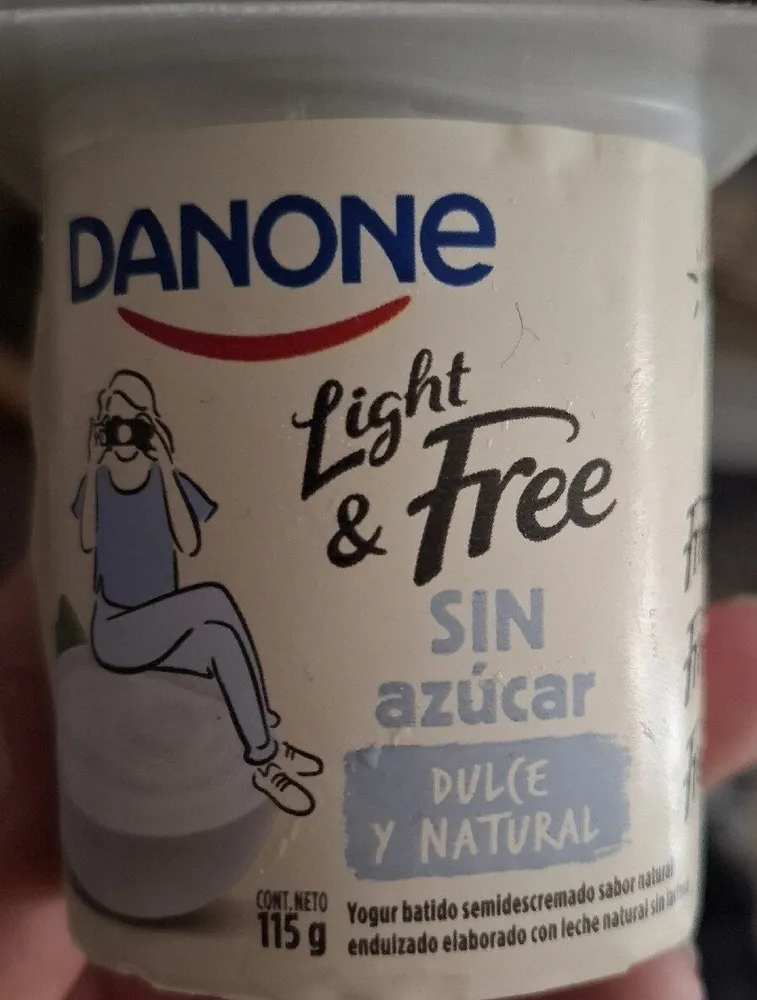 Light & Free SIN azúcar DULCE Y NATURAL