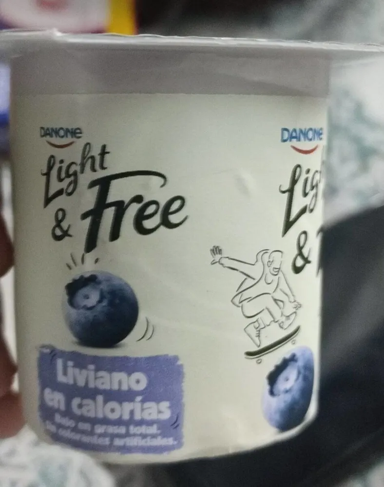 Yogurt arándano